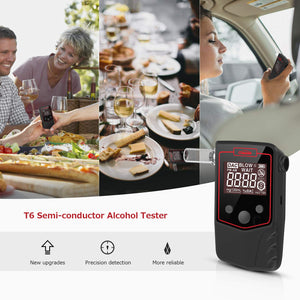 Oasser Etilometro Portatile Certificato Alcool Tester Digitale Schermo LCD... - Ilgrandebazar