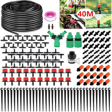 Carica l'immagine nel visualizzatore di Gallery, XINGGANG Kit di Irrigazione a Goccia, 158 Pezzi Micro Drip Irrigation Kit Irrigazione Automatica Sprinkler Irrigazione Sistema Giardino Irrigazione Serra Sistema per Giardino Serra Impianto - 40M