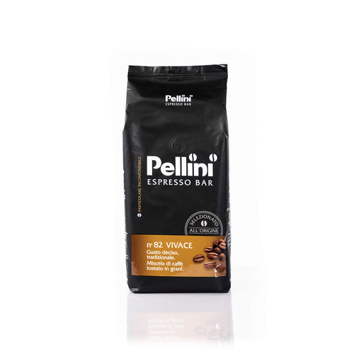 Pellini Espresso Bar Miscela di Caffè in Grani, 1000g Vivace n.82 1 kg (Confezione da 1)