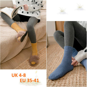 MOSOTECH Calze Donna Invernali Termiche, 5 Paia Calzini Vintage di...