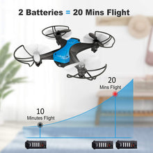 Carica l&#39;immagine nel visualizzatore di Gallery, tech rc Mini Drone Facile da Pilotare con Due Batterie Funzione di Un Small - Ilgrandebazar