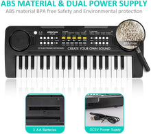 Carica l&#39;immagine nel visualizzatore di Gallery, Shayson 37 Tasti Tastiera Elettronica Tastiera Portatile Pianola Multifunzione Mini Tastiera Music Giocattolo educativo per Bambini Regalo