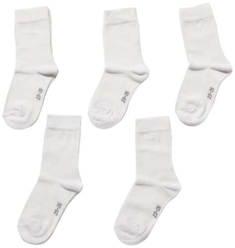 MyWay Kids Socks Basic 5er Calze, Bianco (White 660), 35/38, Pacco da 5 - Ilgrandebazar