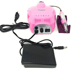 FRESA RICOSTRUZIONE UNGHIE PRO 25000 GIRI SET MANICURE PEDICURE NAIL ART DM-202