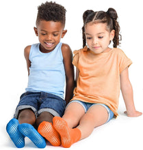 Carica l&#39;immagine nel visualizzatore di Gallery, LA Active Calzini Neonato 0-3 Mesi - Calze Antiscivolo in Cotone per Bambino e Bambina, 6 Paia - Calzini Corti Estivi e Invernali, Taglia Scarpe 15-15.5