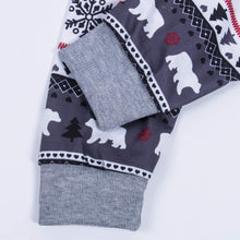 Carica l'immagine nel visualizzatore di Gallery, Loalirando Pigiama Famiglia Natale Famiglia Set Mamma papà Bambino da Pigiama 2 Pezzi Top Maglia a Manica Lunga+Pantaloni Pigiama Cotone Stampa Orso Divertenti