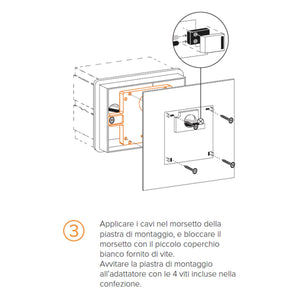 Netatmo NTA-SCA , Adattatore Scatola Incasso 3 posti per il Termostato...