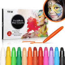Carica l&#39;immagine nel visualizzatore di Gallery, Pastelli dipinti, Luckyfine 12 colori lavabili Non tossici Coloranti... - Ilgrandebazar