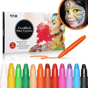 Pastelli dipinti, Luckyfine 12 colori lavabili Non tossici Coloranti... - Ilgrandebazar