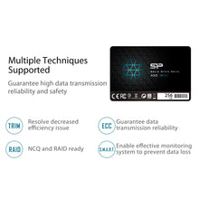 Carica l&#39;immagine nel visualizzatore di Gallery, Silicon Power SSD 256GB 3D NAND A55 SLC Cache 256 GB, Upgraded version - Ilgrandebazar