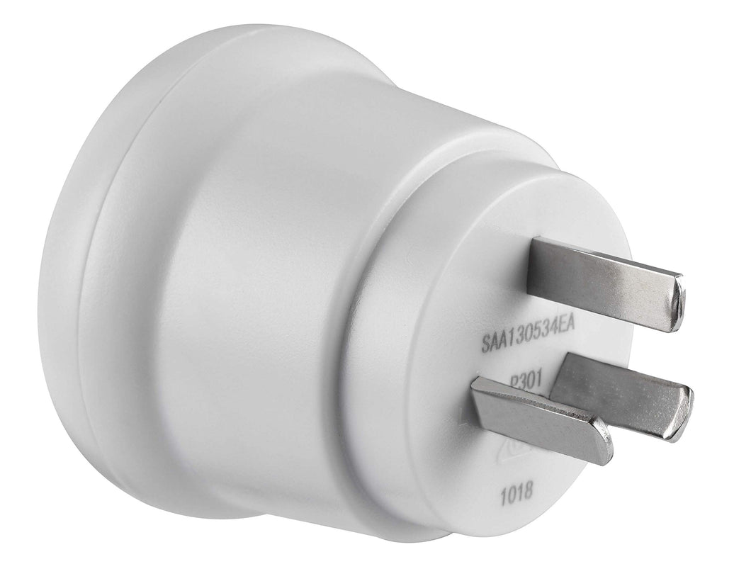 Electraline 70044 Adattatore da Viaggio, Bianco - Ilgrandebazar
