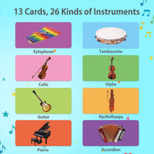 Carica l'immagine nel visualizzatore di Gallery, Joyjoz Tappeto Musicale Bambini con 25 Suoni, Piano Mat con 7 Suoni di Animali, Tappeto Danza Musicale Tocco Mat Bambini Educativo Giocattolo per Bambini 1 a 5 Anni (100 x 36cm)
