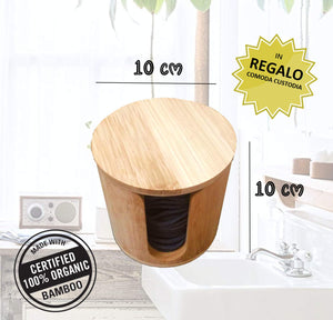Dischetti Struccanti Lavabili, 16 Neri Bamboo Cotone... - Ilgrandebazar