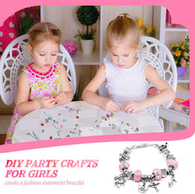 Carica l'immagine nel visualizzatore di Gallery, Lenski 3 Pièces Bracelet Fille - Unicorno Idee per Regali Originali Idee Regalo Ragazza per Ragazza Idee Regalo Natale Perline per Braccialetti Idee Regalo Donna Ragazze Regalo Bambina 6-12 Anni
