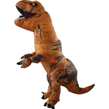 Carica l'immagine nel visualizzatore di Gallery, Ohlees T-Rex Costume dinosauro gonfiabile Costumi di Halloween per... - Ilgrandebazar
