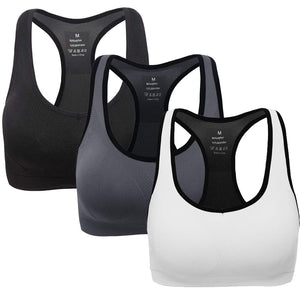ANGOOL Donna Reggiseno Sportivo Senza Cuciture Banda Elastica Reggente Yoga... - Ilgrandebazar