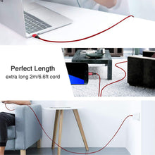 Carica l'immagine nel visualizzatore di Gallery, Cavo Micro USB, AVIWIS [3Pezzi 2M] Cavi Micro USB Rapida Ricarica Nylon Intrecciato Caricabatterie Android di Ricarica Compatible with Samsung Galaxy S7/S6/J7/Note5,Huawei,Nokia,Kindle