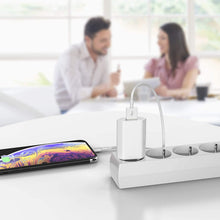 Carica l'immagine nel visualizzatore di Gallery, BERLS Caricabatterie per i phone 8, 8 Plus, 5S, 6, 6S, 6 Plus, 6S Plus, 7, 7 Plus, XS, X, XS Max, i Pod Touch 5G, Nano 7G 5V 1A Caricatore con Cavo Ricarica USB 5W