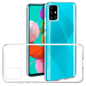 ivencase Cover Samsung Galaxy A51 Trasparente, Custodie Crystal Ultra Thin...