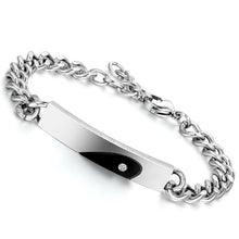 Carica l&#39;immagine nel visualizzatore di Gallery, Flongo Coppia Bracciali Braccialetto Lui &amp; Lei, Ti Ho nel Cuore, - Ilgrandebazar