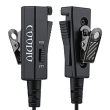 Carica l&#39;immagine nel visualizzatore di Gallery, COODIO 2-Pin Kenwood C-Shell Cuffia [Microfono/PTT/VOX Combinazione]... - Ilgrandebazar