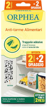Carica l'immagine nel visualizzatore di Gallery, Orphea Antitarme Alimentare, Trappole Adesive Contro Le Tarme Del Cibo, Farfalline, Senza Insetticida E Inodore, Confezione 4., color Trappola Adesiva