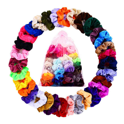 Scrunchies Velluto Vsco Girl 23 Elastici per Capelli Fasce Donna... - Ilgrandebazar