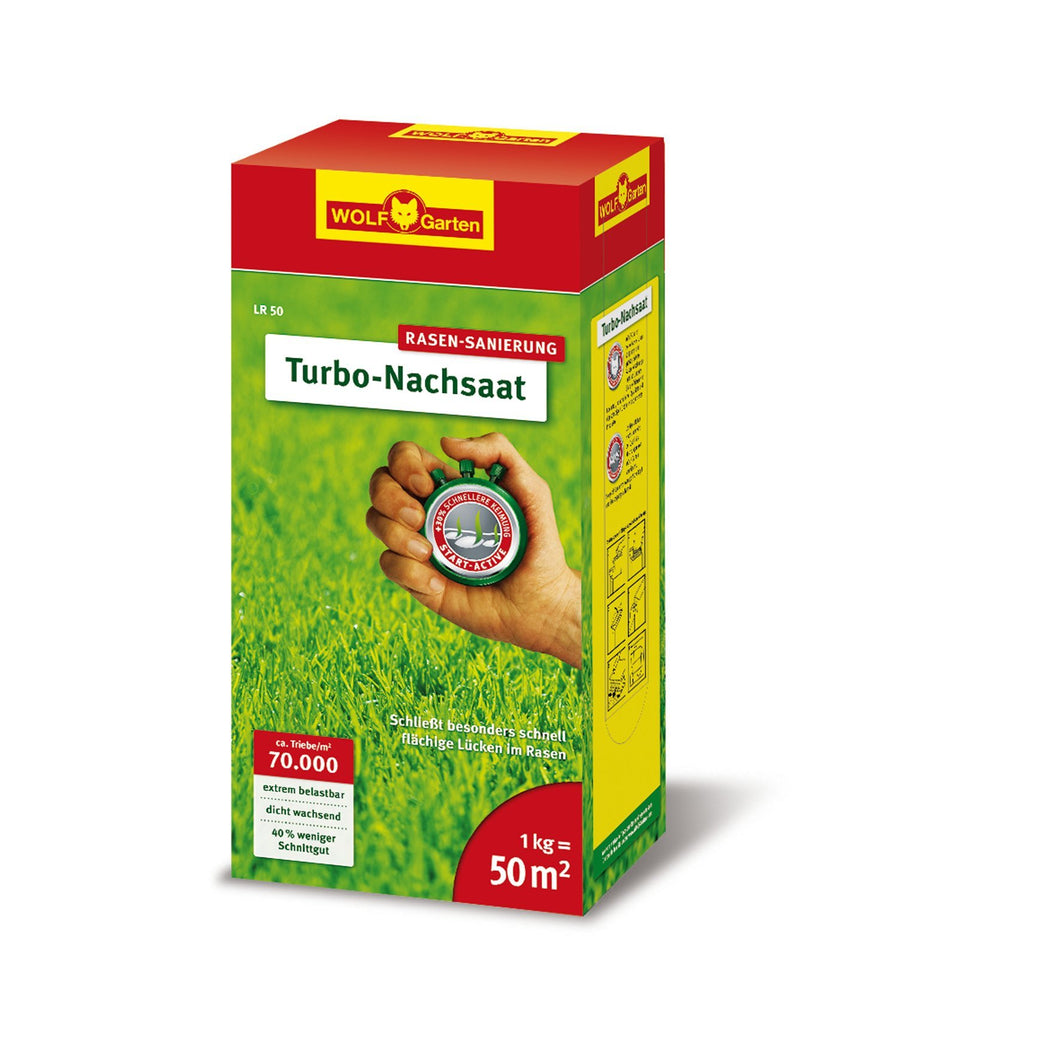 Wolf Garten Turbo LR 50 Prato per risemina 50 mq