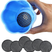 Carica l&#39;immagine nel visualizzatore di Gallery, GreeStore 50 pz Flower pot maglia Pad, giardino, guarnizione 4,5 cm, Nero - Ilgrandebazar