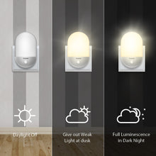 Carica l&#39;immagine nel visualizzatore di Gallery, Luce Notturna LED, Techole Automatiche 55 * 87 * 65mm, Bianco - Ilgrandebazar