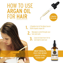 Carica l&#39;immagine nel visualizzatore di Gallery, Olio di Argan puro al 100% - Ricco vitamina E e Di - Ilgrandebazar