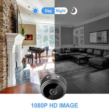 Carica l'immagine nel visualizzatore di Gallery, Registratore di telecamere di sorveglianza remota hot link 1080p HD, mini telecamera nascosta spia con visione notturna e visione remota, sicurezza domestica nascosta WiFi wireless