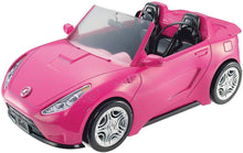 Carica l&#39;immagine nel visualizzatore di Gallery, Barbie- Cabrio Glamour Auto Due Posti con Dettagli Realistici, Colore Rosa, DVX59