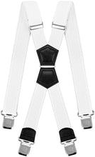 Carica l&#39;immagine nel visualizzatore di Gallery, Bretelle Uomo Donna X Forma Elastici Registrabili Clip molto forti Colori... - Ilgrandebazar