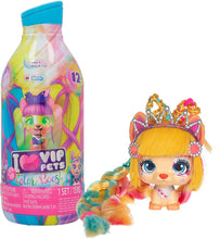 Carica l&#39;immagine nel visualizzatore di Gallery, VIP PETS Color Boost | Bambola cagnolino a Sopresa da Collezionare con lunghi capelli da Acconciare (30 cm) Accessori per capelli e accessori per colorare i capelli - Giocattolo per bambini dai +3