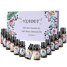 Carica l&#39;immagine nel visualizzatore di Gallery, VSADEY Oli Essenziali di Aromaterapia Top 14 Olio Essenziale per Diffusori... - Ilgrandebazar
