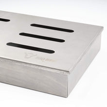 Carica l&#39;immagine nel visualizzatore di Gallery, BBQ-Toro - Affumicatore in Acciaio Inox Cherry I, 21 x 13 x 3,5 cm, argento - Ilgrandebazar