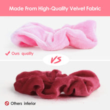 Carica l&#39;immagine nel visualizzatore di Gallery, Meamae care Elastici per capelli 50 colori(pcs), scrunchies velluto... - Ilgrandebazar