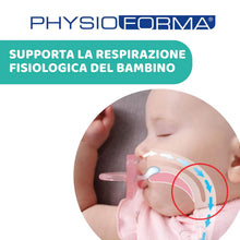 Carica l'immagine nel visualizzatore di Gallery, Chicco PhysioForma Ciuccio in Silicone 6-16 Mesi, 1 Pezzo - Gommotto Morbido e Delicato, Supporta la Respirazione Fisiologica e Favorisce il Corretto Sviluppo della Bocca, Trasparente