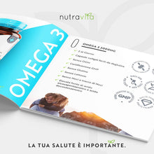 Carica l'immagine nel visualizzatore di Gallery, Omega 3 Olio di Pesce da 2000 mg - 660 mg EPA e 440 mg DHA per Porzione - 240 SoftGel Capsule di Olio di Pesce Puro - Fornitura per 4 Mesi - Prodotto nel Regno Unito da Nutravita