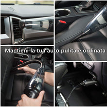 Carica l'immagine nel visualizzatore di Gallery, Newdora Aspirapolvere per Auto per Interni Auto con Aspirazione a Vuoto Potente da 5000PA per Portatile di Usi Secco e Umido con Cavo da 5 Metri e Borsa per Il Trasporto (Cavo)