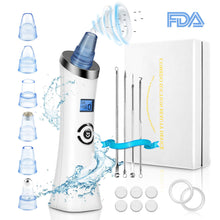 Carica l&#39;immagine nel visualizzatore di Gallery, AiBast 6 IN 1 Aspiratore Punti Neri,Pore Vacuum Cleaner - USB Ricaricabile... - Ilgrandebazar