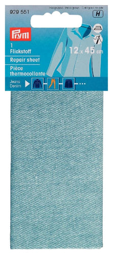Prym Toppa Per Rammendo, Jeans, Cotone, Blu Chiaro, 12 x 1 - confezione, - Ilgrandebazar