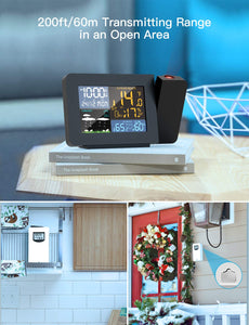 Gafild Stazione Meteorologica Meteo, Termometro Igrometro Wireless con... - Ilgrandebazar
