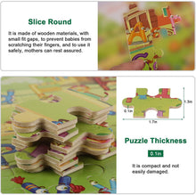 Carica l'immagine nel visualizzatore di Gallery, StillCool Jigsaw Puzzle in Legno Animal Puzzle 9 Pezzi Giocattoli didattici educativi per Bambini in età Compresa tra 1 e 2 Anni (6 Puzzle) (60 Pezzi)