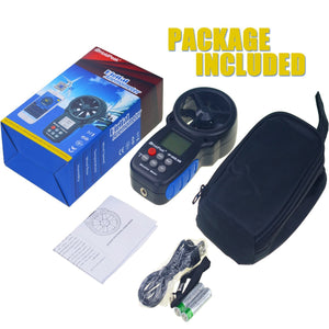 HoldPeak 866B,Anemometro Digitale,Misuratori del 1-Anemomter-HP-866B - Ilgrandebazar