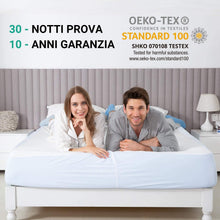 Carica l'immagine nel visualizzatore di Gallery, RECCI Coprimaterasso 120x190/200 - Coprimaterasso Impermeabile 120x190/200, 100% Bambu Copri Materassi, Proteggi Materasso, Super Morbido, Altamente Traspirante, Silenzioso [ 120x190/200 cm ]