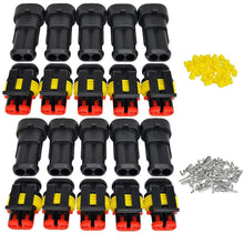 Carica l&#39;immagine nel visualizzatore di Gallery, TOOHUI 10 Kit 2 Pin Auto Impermeabile Connettore, 2PIN 10KIT, 10KIT - Ilgrandebazar