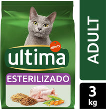 Carica l'immagine nel visualizzatore di Gallery, Ultima Cibo per Gatti Sterilizzati con Pollo - 3 kg - 1 Bag