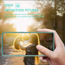 Carica l'immagine nel visualizzatore di Gallery, GESMA per Oneplus 8T Vetro Temperato (3 Pezzi) e Pellicola Fotocamera per Oneplus 8T Protezione Lente Pellicola Posteriore (3 Pezzi)
